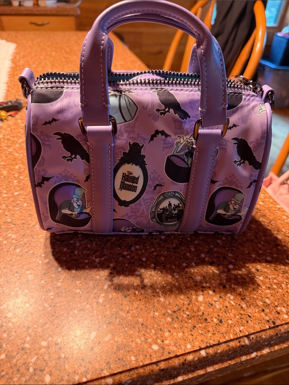 Stoney Clover Lane Lavender Haunted Mansion Mini Duffel